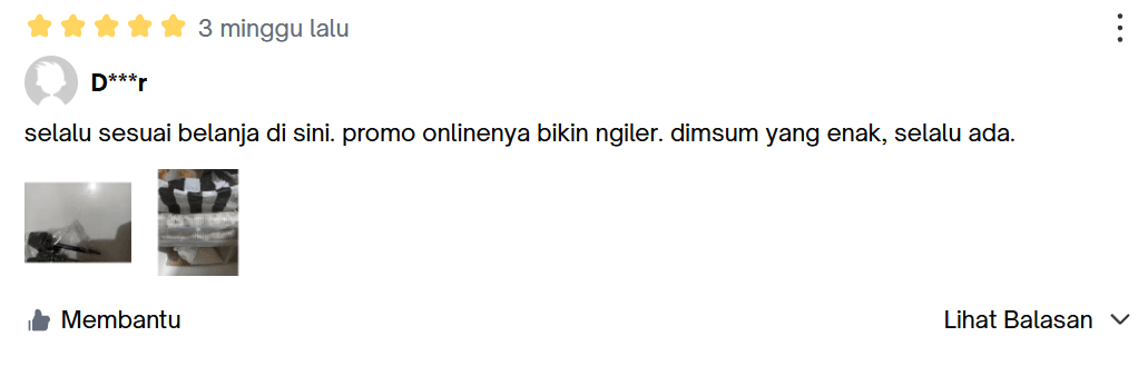 Ulasan Tokopedia 3