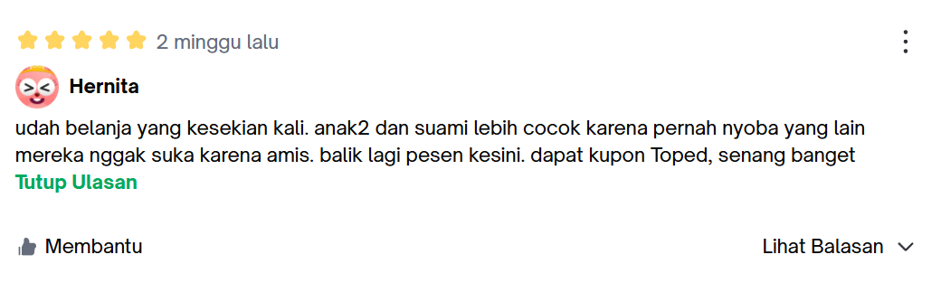 Ulasan Tokopedia